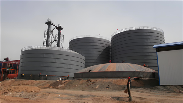 粉煤灰鋼板倉進出料系統施工指南