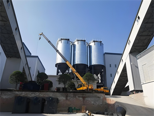 鋼板倉(cāng),大型鋼板倉(cāng)儲(chǔ)存水泥流程詳解